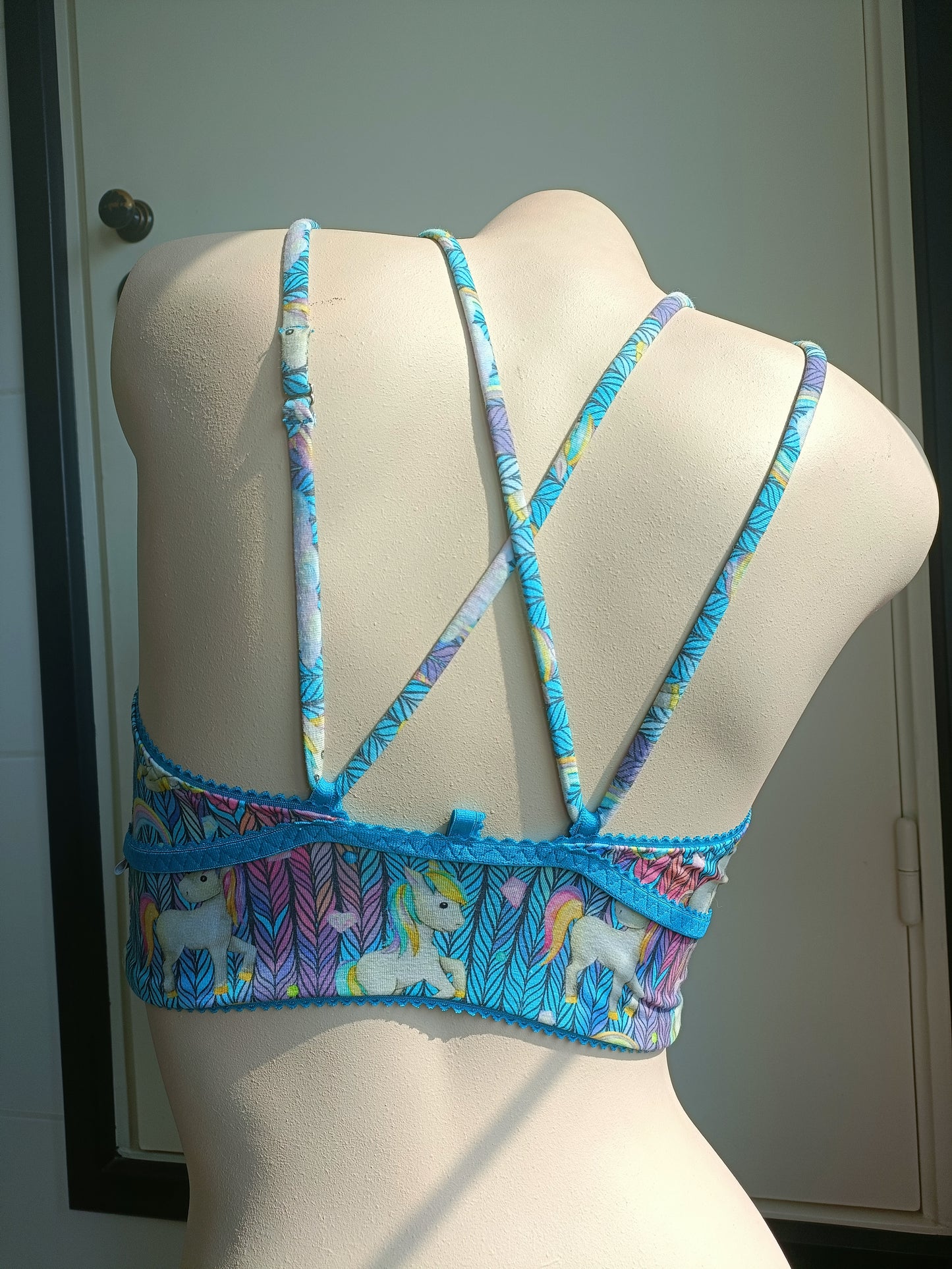 Gevlochten eenhoorn Bralette