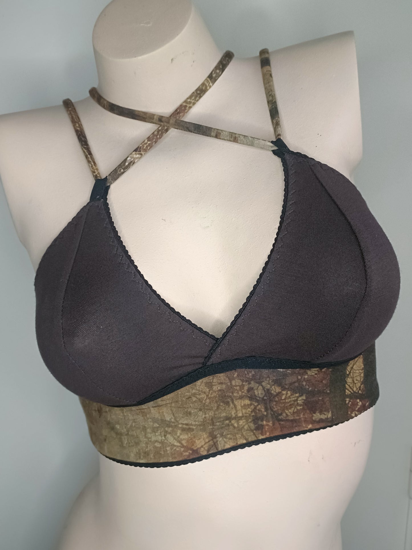 Bomen x bruin Bralette
