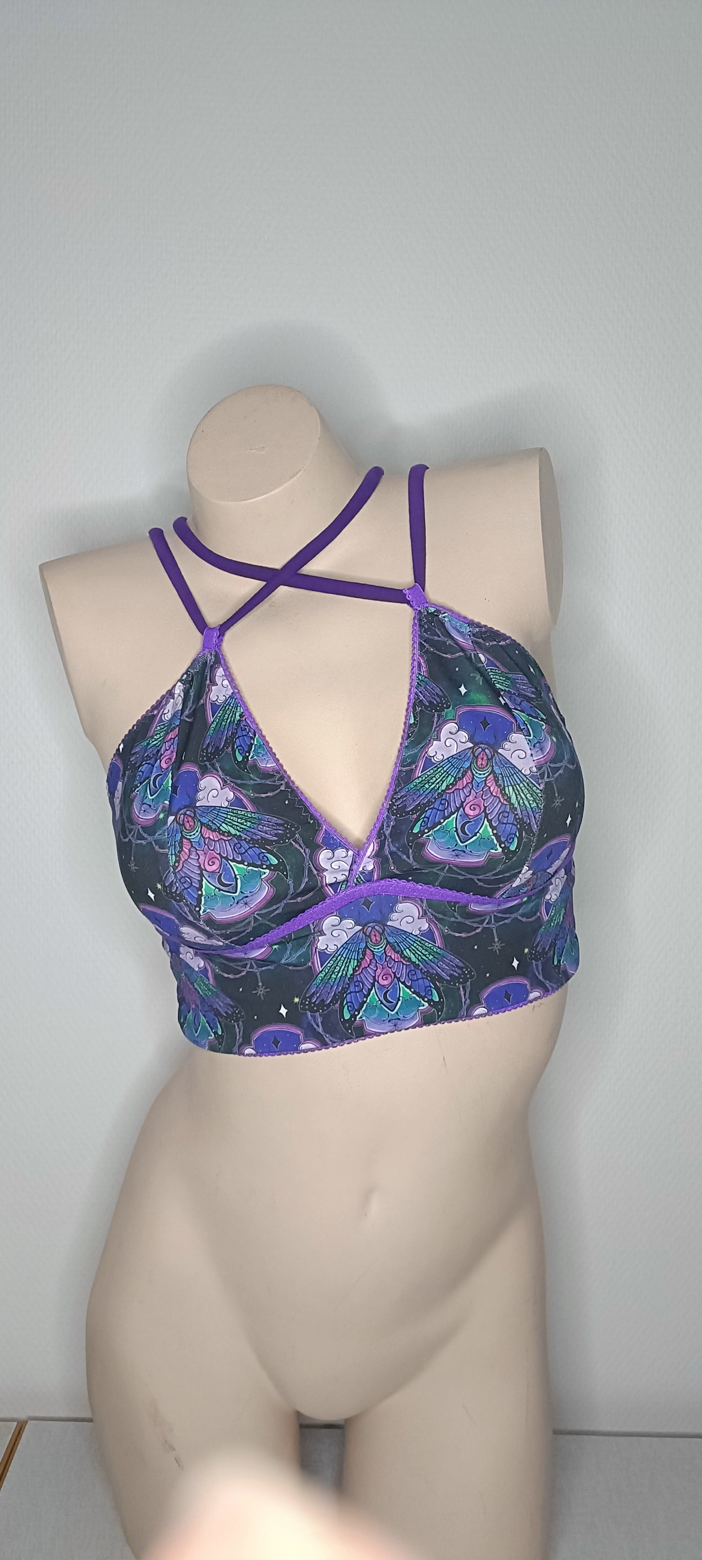 Moth bralette Custom