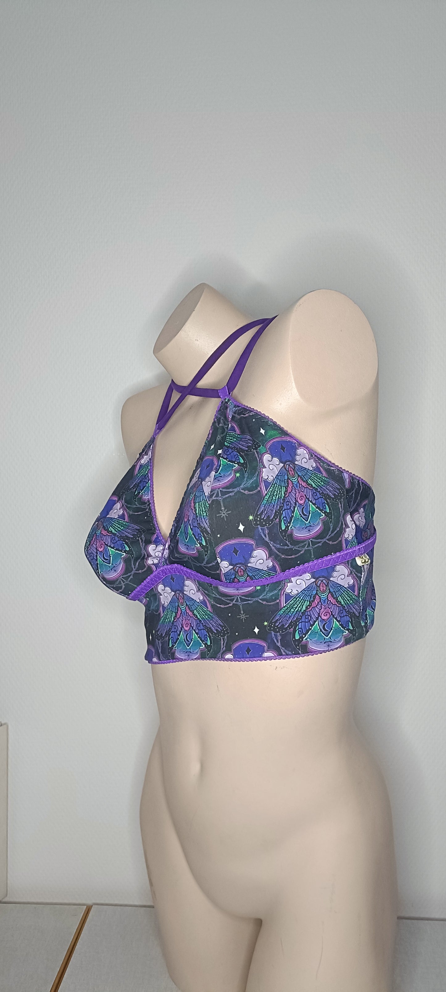 Moth bralette Custom