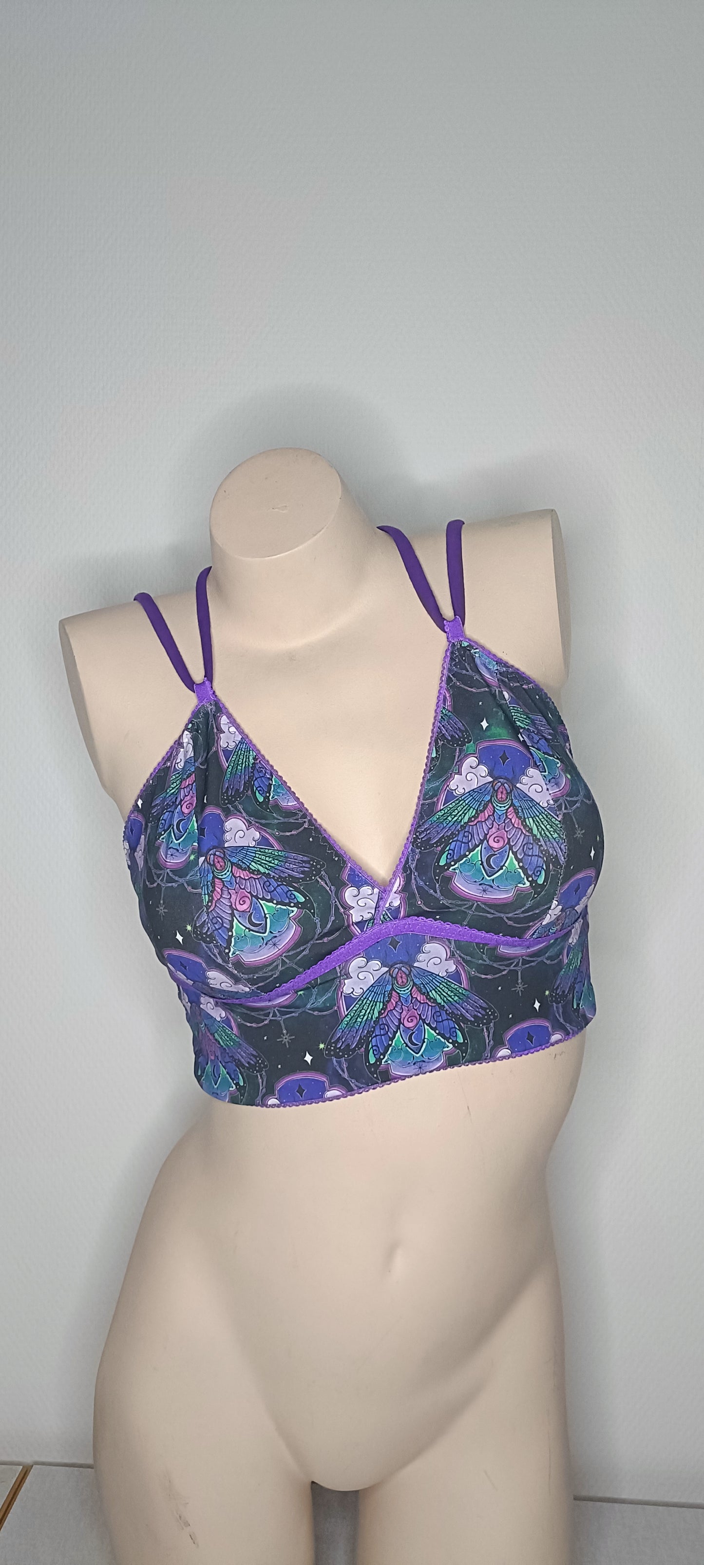 Moth bralette Custom