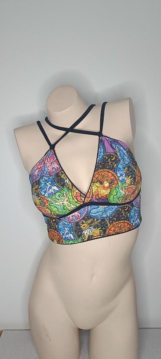Eeveelution bralette Custom, pokemon