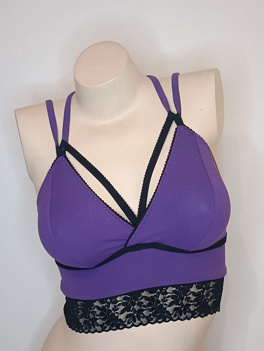 Paarse Bralette